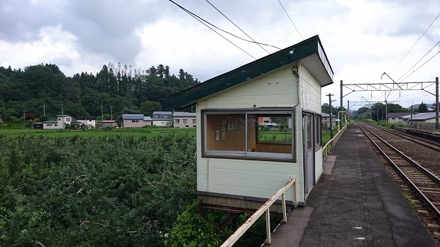 ２番線待合所